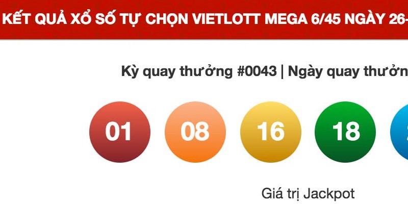 Cách dò xổ số Vietlott thông qua trang web