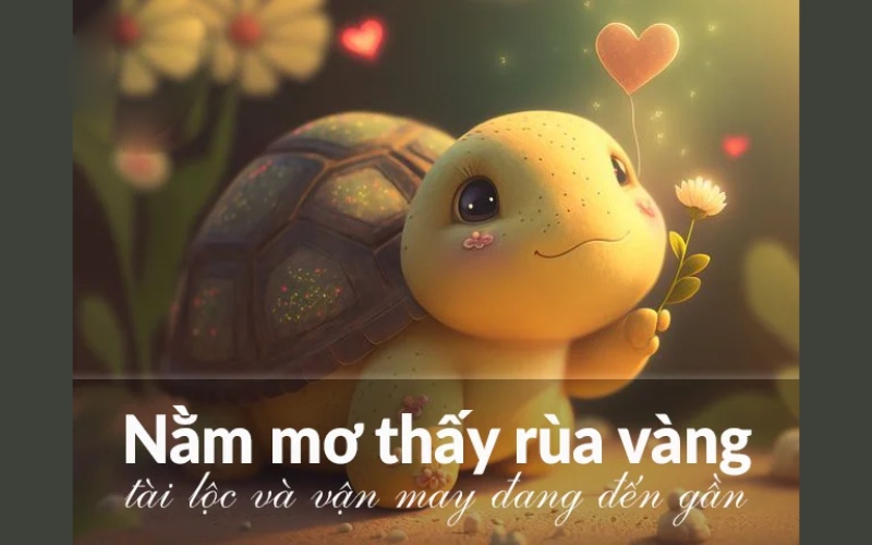 Điềm báo mơ rùa vàng